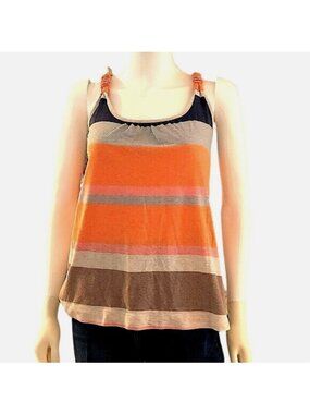 ACTIVE BASIC-Women Racerback Top Size-Medium-Multi